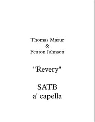 Revery SATB choral sheet music cover Thumbnail